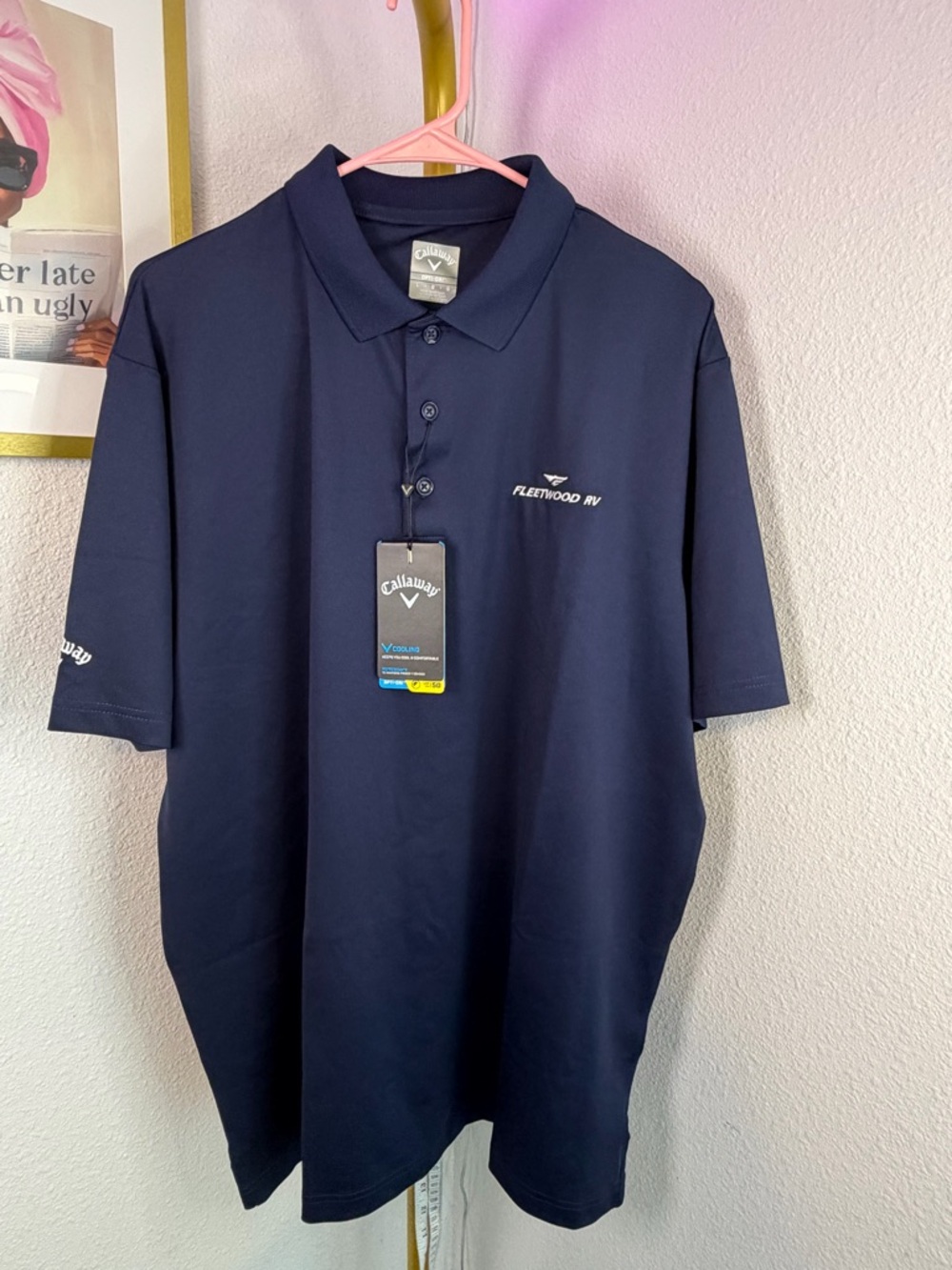 Callaway Fleetwood RV Men's Navy Performance Polo